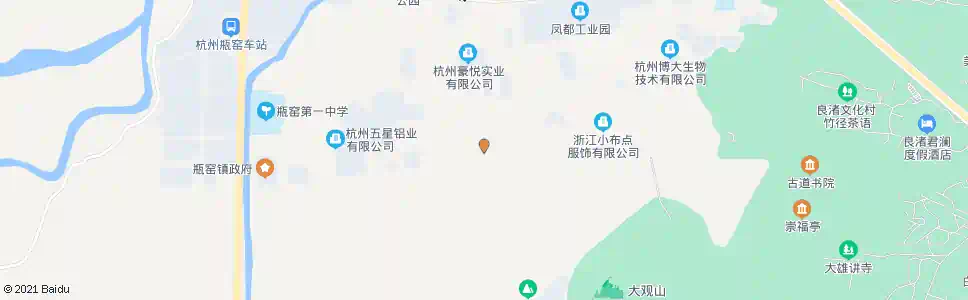 杭州大夫里_公交站地图_杭州公交_妙搜公交查询2025