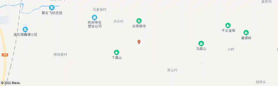 杭州华家垫西_公交站地图_杭州公交_妙搜公交查询2025