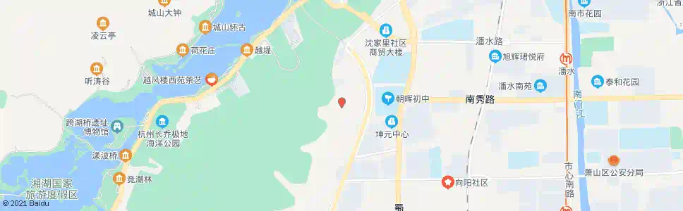杭州萧山区测大队_公交站地图_杭州公交_妙搜公交查询2025