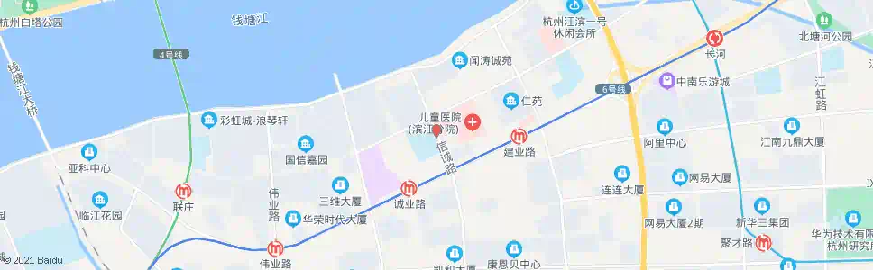 杭州横街埠_公交站地图_杭州公交_妙搜公交查询2025
