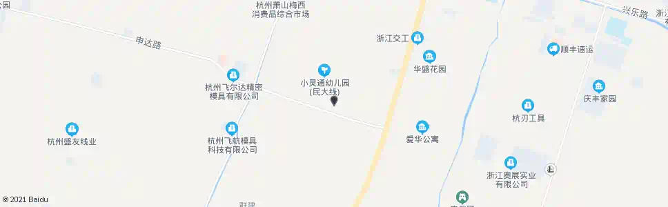 杭州大西村_公交站地图_杭州公交_妙搜公交查询2025