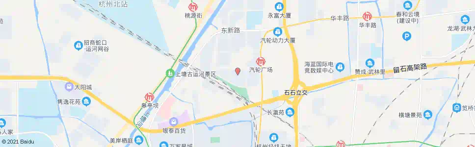 杭州北景园小区_公交站地图_杭州公交_妙搜公交查询2025