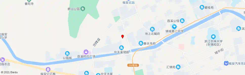 杭州西墅十六弄_公交站地图_杭州公交_妙搜公交查询2025