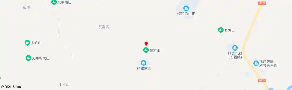 杭州西山村农居点_公交站地图_杭州公交_妙搜公交查询2025