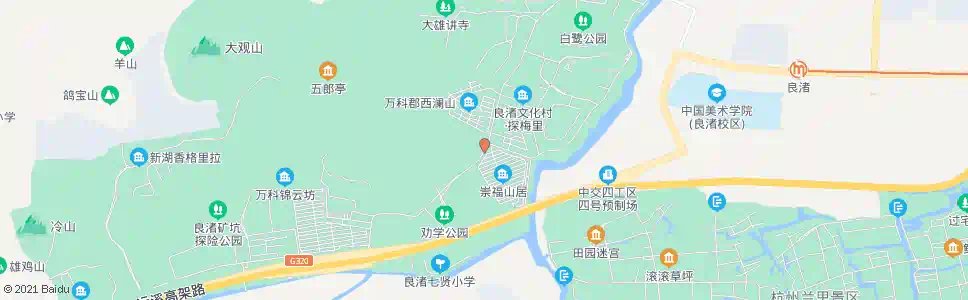 杭州叶家头_公交站地图_杭州公交_妙搜公交查询2025