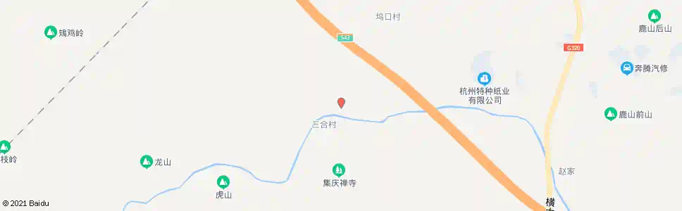 杭州三合小学_公交站地图_杭州公交_妙搜公交查询2025