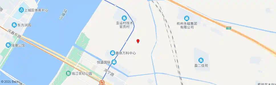 杭州丰北村_公交站地图_杭州公交_妙搜公交查询2025