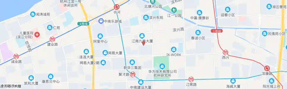 杭州秋溢路聚才路口_公交站地图_杭州公交_妙搜公交查询2025
