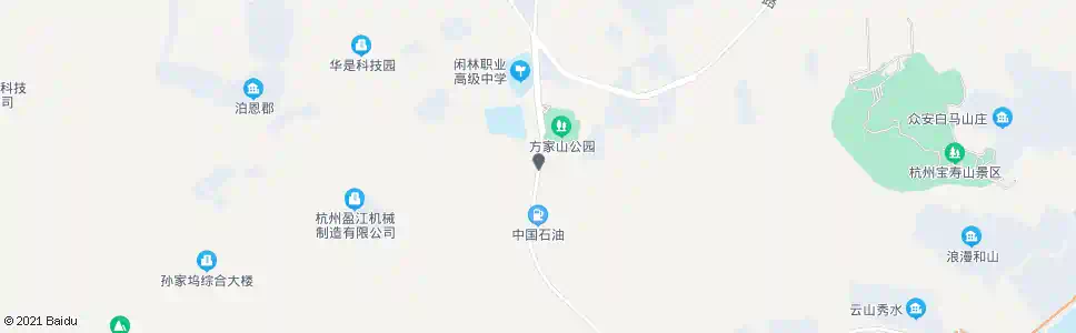 杭州化工队_公交站地图_杭州公交_妙搜公交查询2025