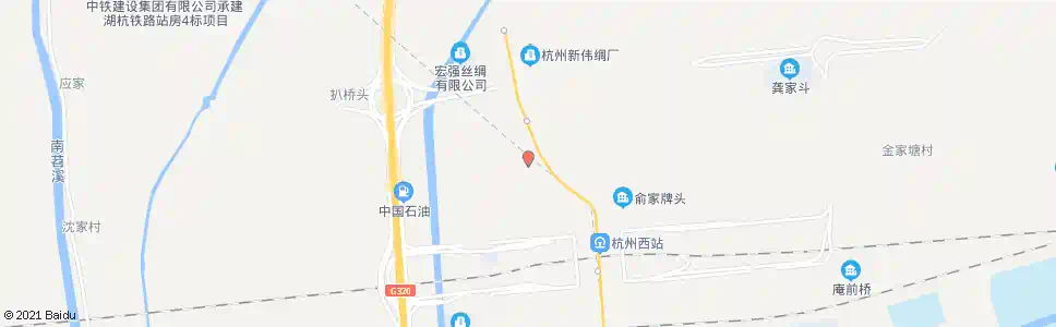 杭州杜家桥_公交站地图_杭州公交_妙搜公交查询2025