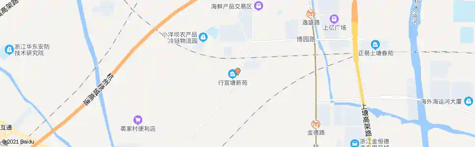 杭州棕榈路西口_公交站地图_杭州公交_妙搜公交查询2025