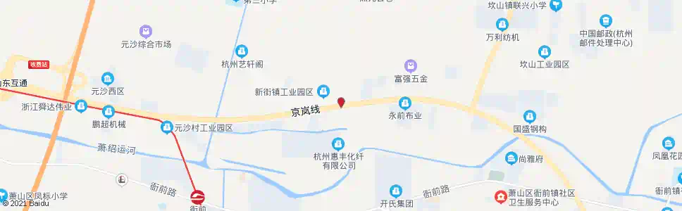 杭州新塘头村_公交站地图_杭州公交_妙搜公交查询2025