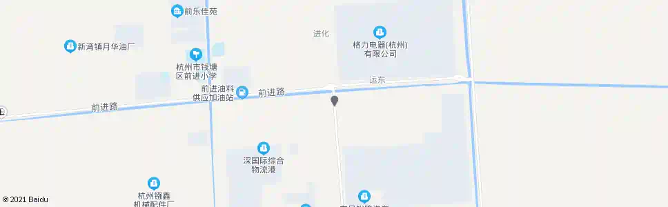杭州新世纪大道江东一路口_公交站地图_杭州公交_妙搜公交查询2025