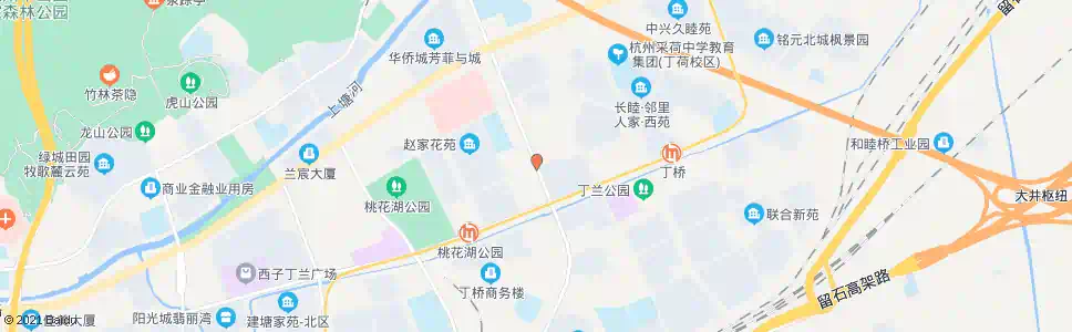 杭州枣园_公交站地图_杭州公交_妙搜公交查询2025
