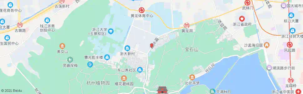 杭州浙大附中_公交站地图_杭州公交_妙搜公交查询2025