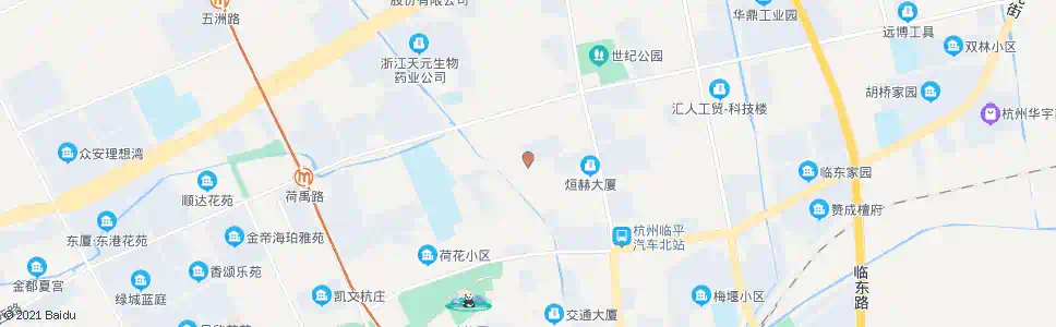 杭州振兴桥东_公交站地图_杭州公交_妙搜公交查询2025