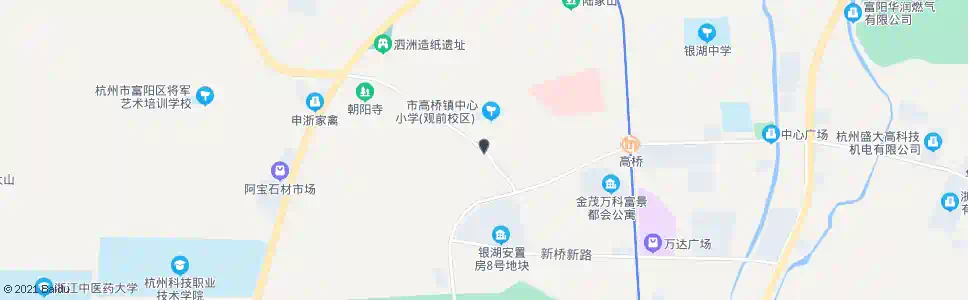 杭州黄沙龙_公交站地图_杭州公交_妙搜公交查询2025