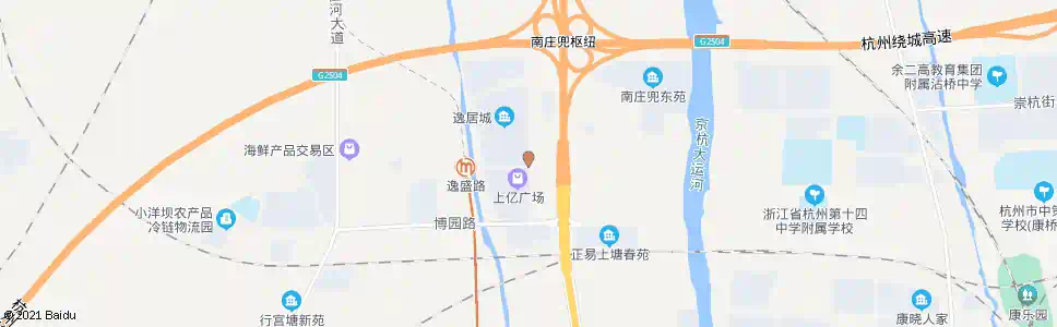 杭州吴家门路逸盛路口_公交站地图_杭州公交_妙搜公交查询2025