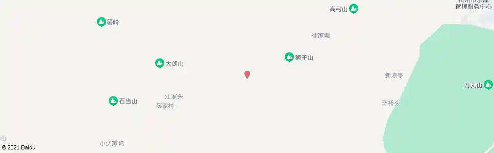 杭州梨坑_公交站地图_杭州公交_妙搜公交查询2025