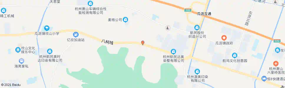 杭州小农场出口_公交站地图_杭州公交_妙搜公交查询2025