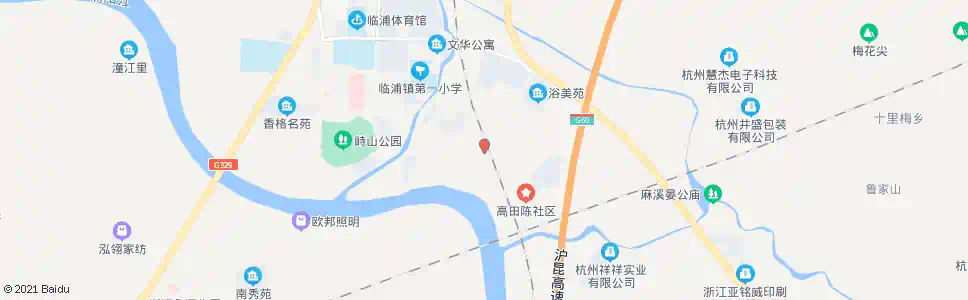 杭州临浦老火车站_公交站地图_杭州公交_妙搜公交查询2025