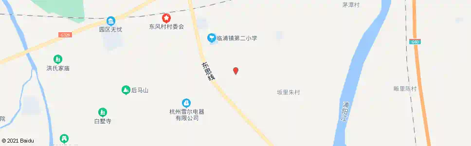 杭州钟家坦_公交站地图_杭州公交_妙搜公交查询2025