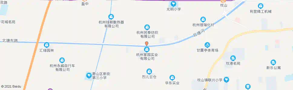 杭州陈家园_公交站地图_杭州公交_妙搜公交查询2025