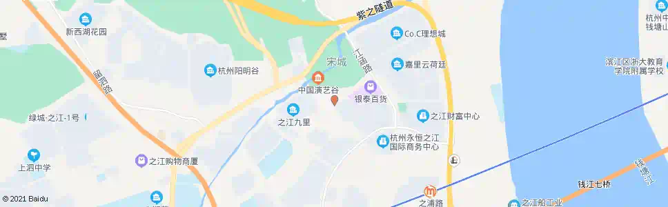 杭州龙王沙东_公交站地图_杭州公交_妙搜公交查询2025