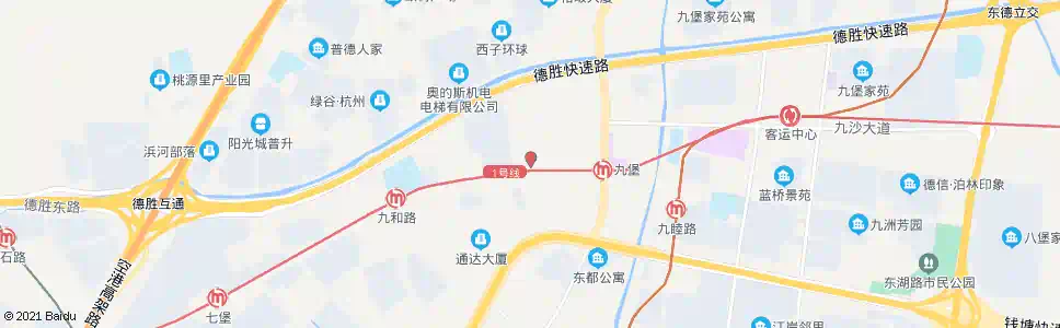 杭州于家桥_公交站地图_杭州公交_妙搜公交查询2025