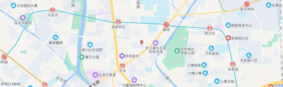 杭州上绍路_公交站地图_杭州公交_妙搜公交查询2025