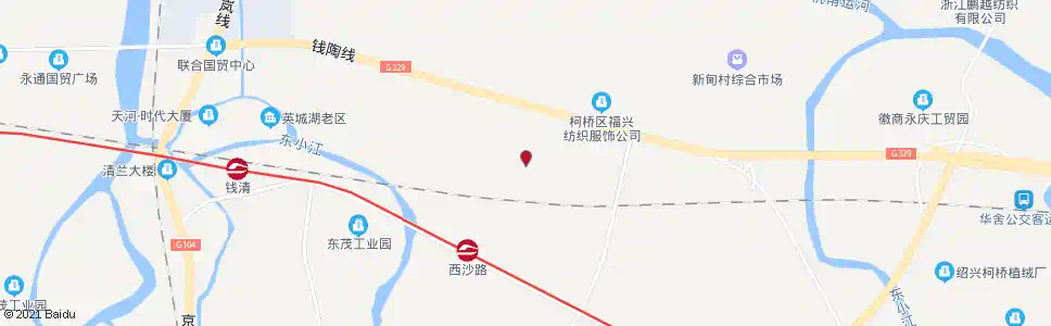 杭州陆家畈_公交站地图_杭州公交_妙搜公交查询2025