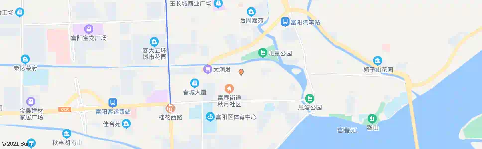 杭州春秋北路(苋浦西路口)_公交站地图_杭州公交_妙搜公交查询2025