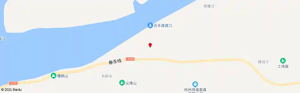 杭州富春村口_公交站地图_杭州公交_妙搜公交查询2025