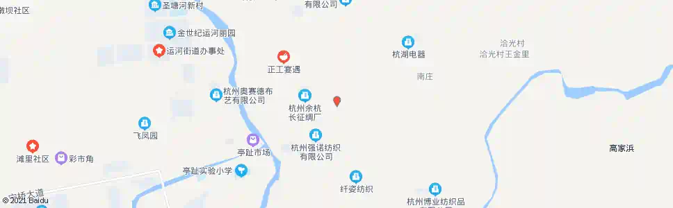 杭州里塘河_公交站地图_杭州公交_妙搜公交查询2025