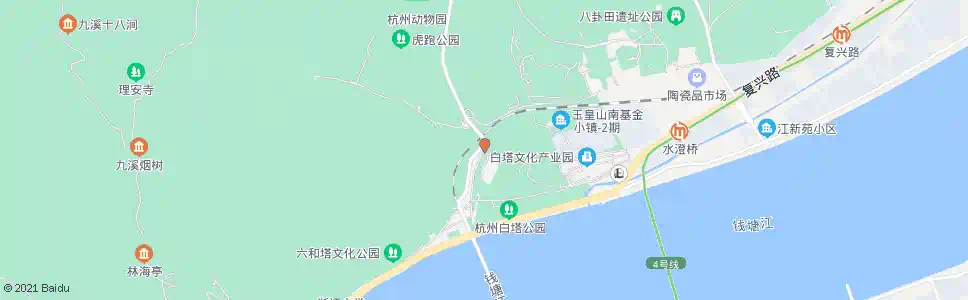 杭州钱江大桥_公交站地图_杭州公交_妙搜公交查询2025