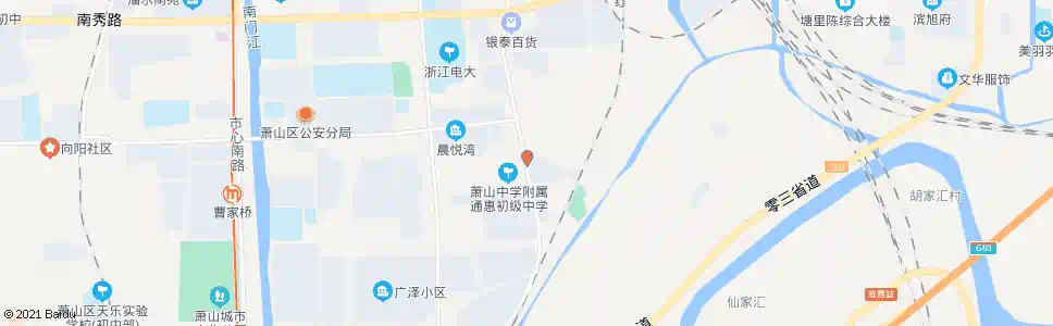 杭州琴山下_公交站地图_杭州公交_妙搜公交查询2025