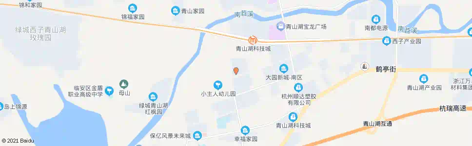 杭州高家地_公交站地图_杭州公交_妙搜公交查询2025