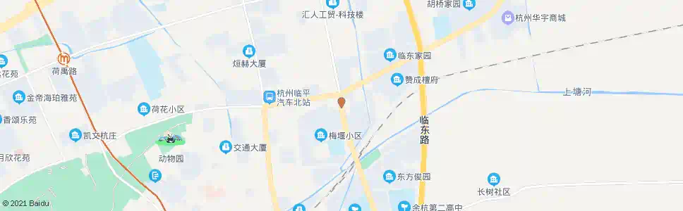 杭州红丰立交桥北_公交站地图_杭州公交_妙搜公交查询2025
