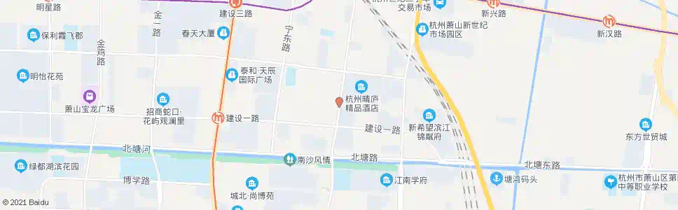 杭州开发区医院_公交站地图_杭州公交_妙搜公交查询2025