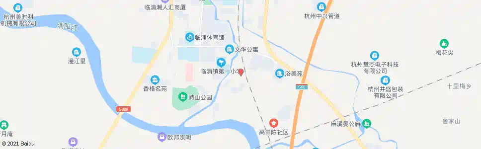 杭州临浦加油站_公交站地图_杭州公交_妙搜公交查询2025