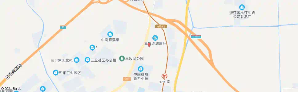 杭州石塘东路杭海路口_公交站地图_杭州公交_妙搜公交查询2025