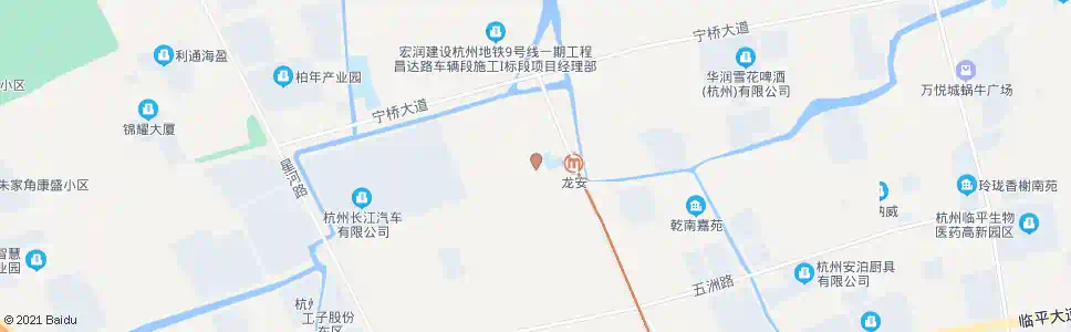 杭州乾元_公交站地图_杭州公交_妙搜公交查询2025