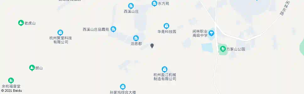 杭州旭锋家园_公交站地图_杭州公交_妙搜公交查询2025