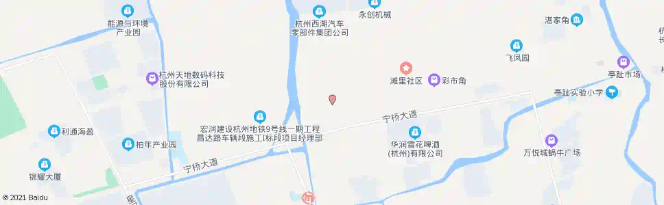杭州龙安村_公交站地图_杭州公交_妙搜公交查询2025