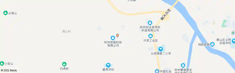 杭州蛟山村口_公交站地图_杭州公交_妙搜公交查询2025