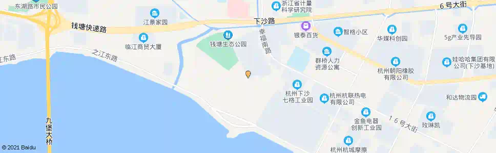 杭州七格小区南_公交站地图_杭州公交_妙搜公交查询2025
