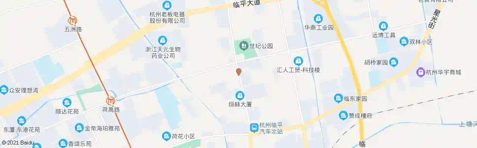杭州振兴路东湖北路口_公交站地图_杭州公交_妙搜公交查询2025