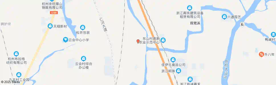 杭州桔树湾_公交站地图_杭州公交_妙搜公交查询2025
