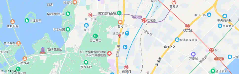 杭州江桥_公交站地图_杭州公交_妙搜公交查询2025