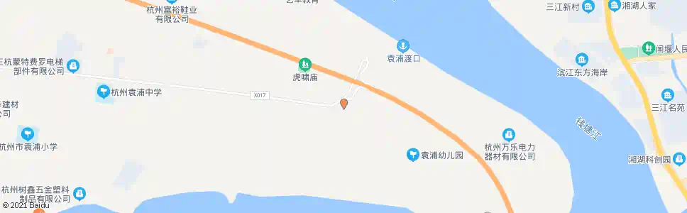 杭州俞家_公交站地图_杭州公交_妙搜公交查询2025